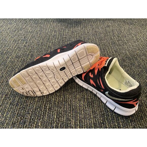 Nike Free Run 2 Womens Size 10 black pink - Picture 6 of 7